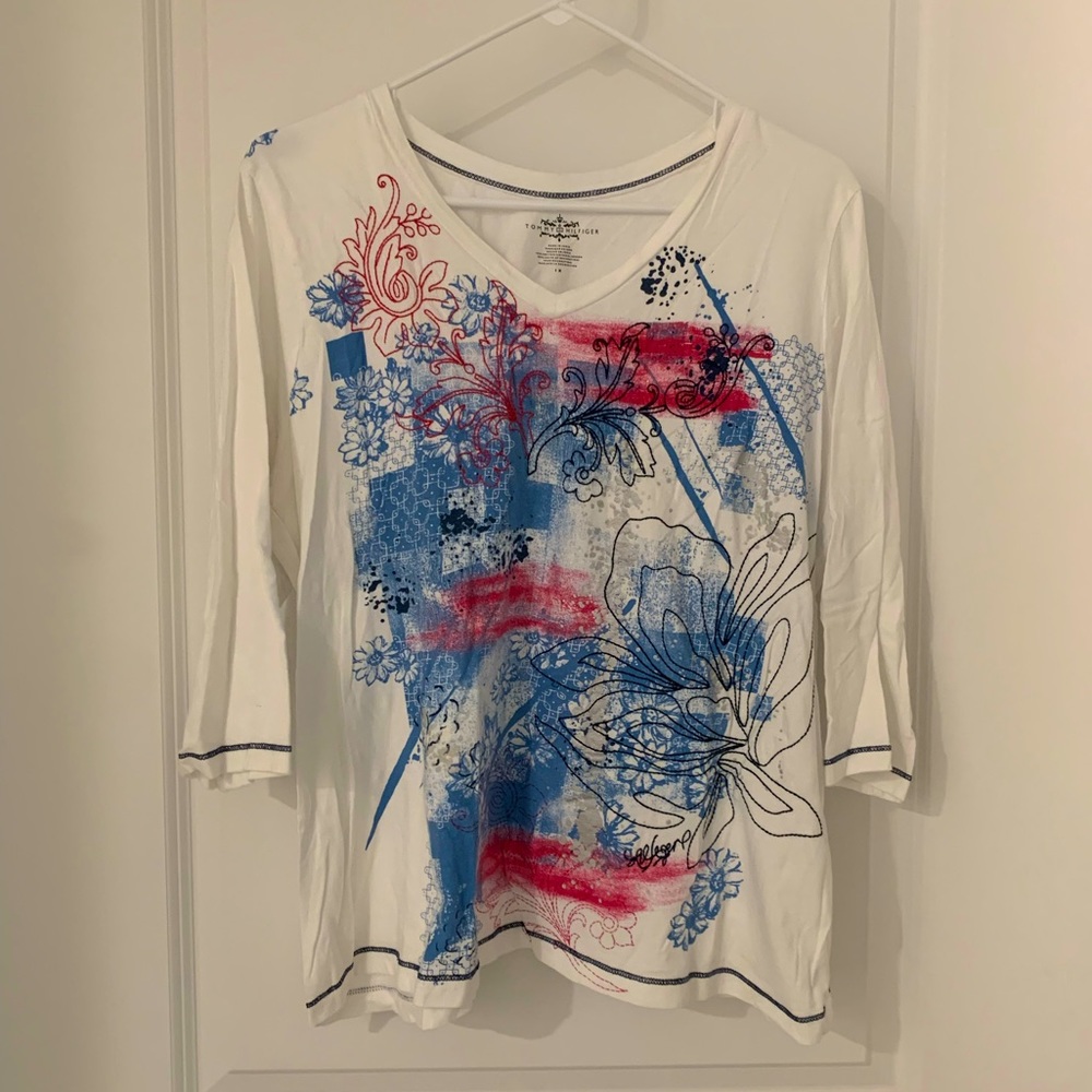 Tommy Hilfiger V neck tee